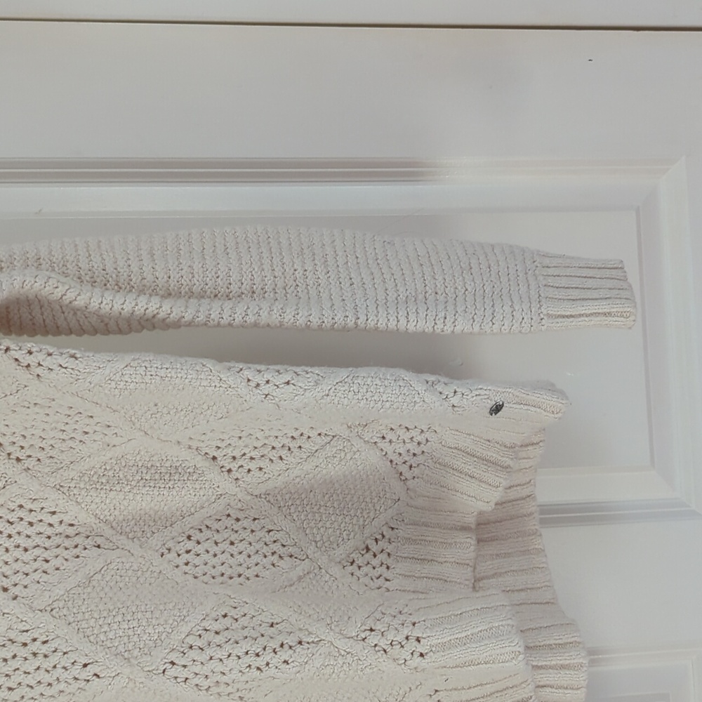 American Eagle Outfitters off-white chunky Sweater - Picture 5 of 13